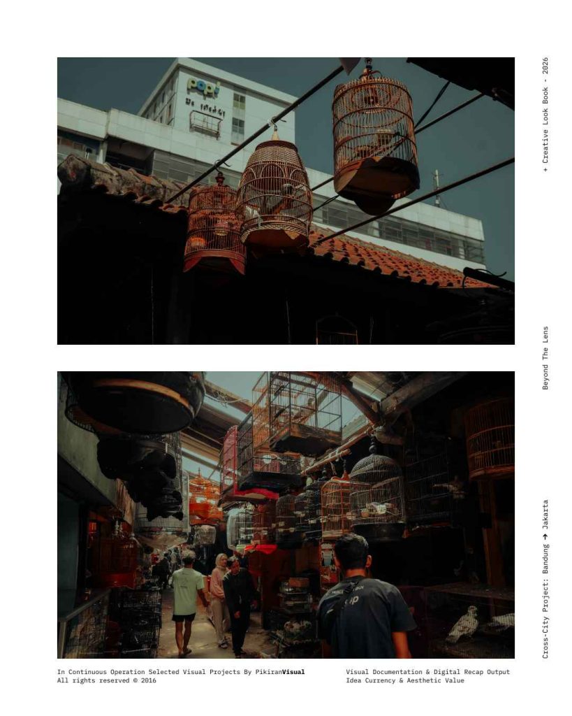 Pasar Burung Sukahaji Bandung Dokumentasi PikiranVisual.