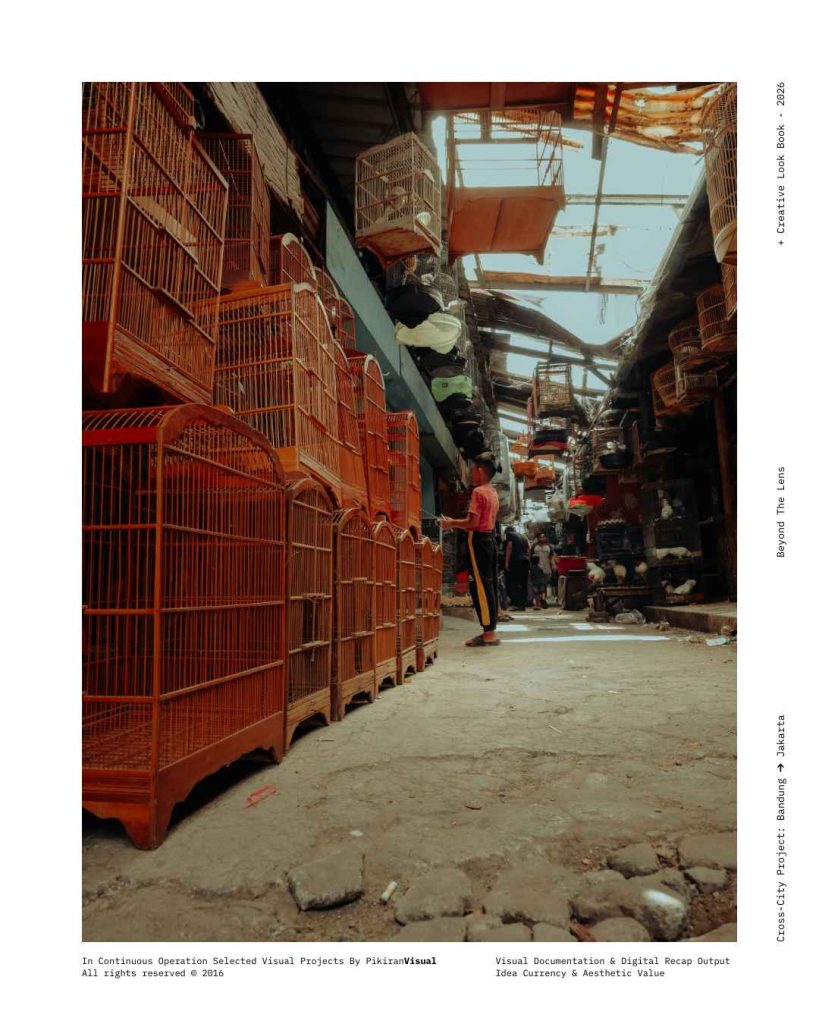 Pasar Burung Sukahaji Bandung Dokumentasi PikiranVisual.