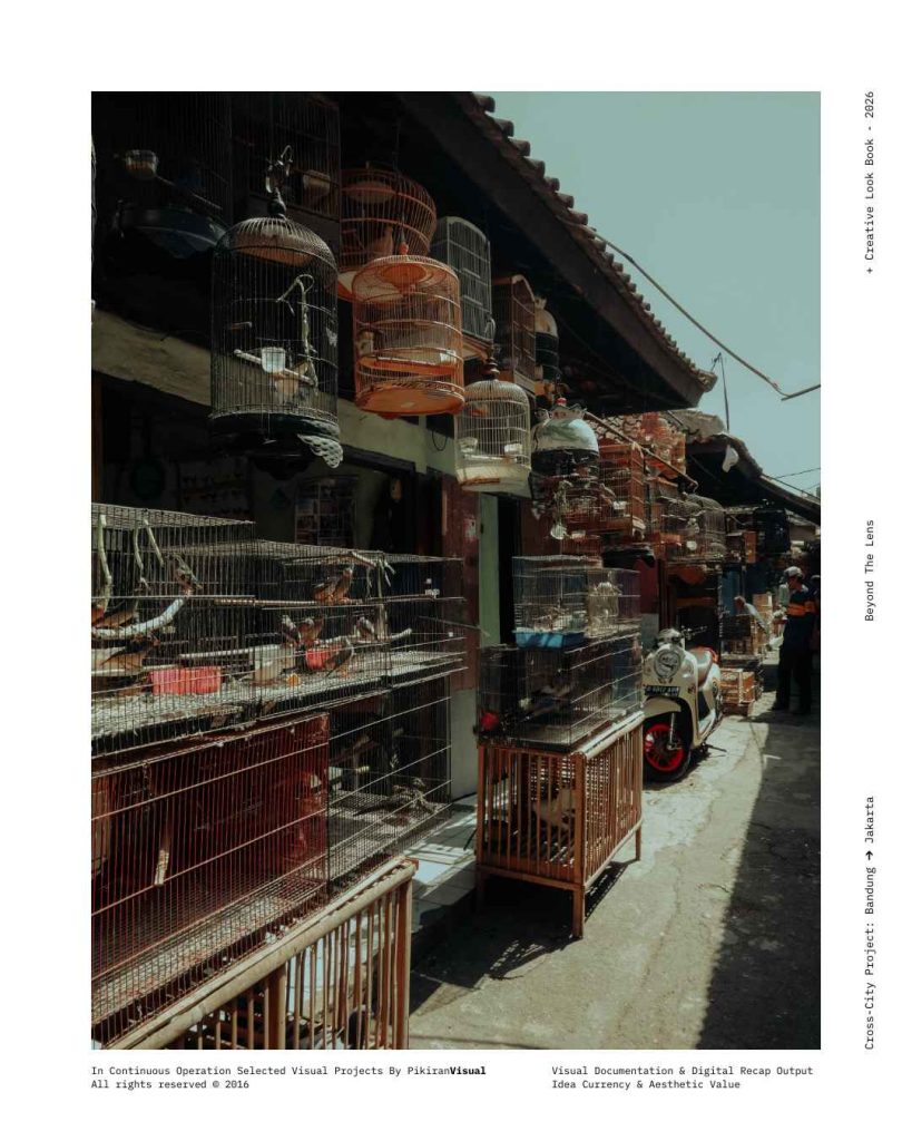 Pasar Burung Sukahaji Bandung Dokumentasi PikiranVisual.